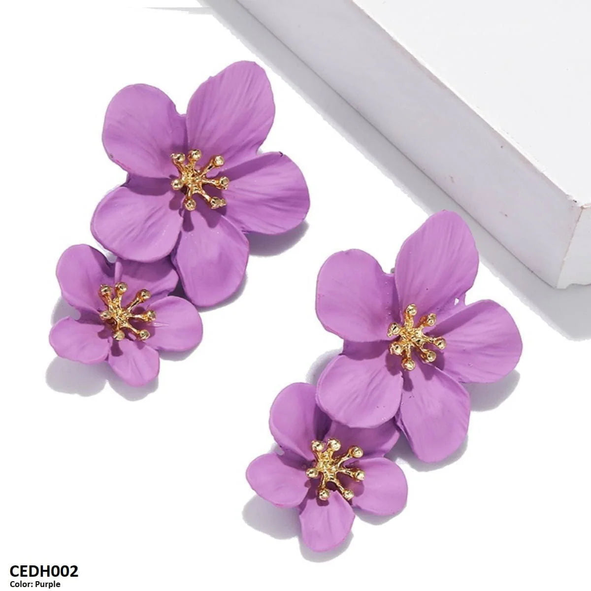 Flower Drop Earring